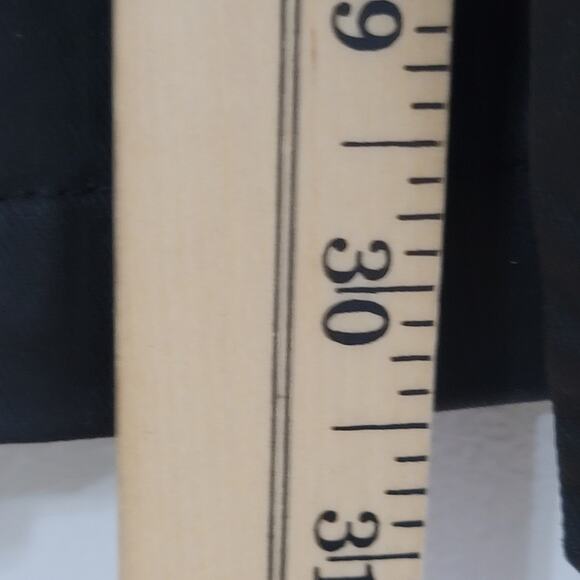 Marc Ecko Cut & Sew Mens Faux Leather Jacket‎ Medium Black Pockets Casual - Picture 10 of 10